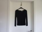 Zwart shirt met lange mouwen van La redoute Maat 36-38, Vêtements | Femmes, Blouses & Tuniques, Taille 36 (S), Noir, Enlèvement ou Envoi