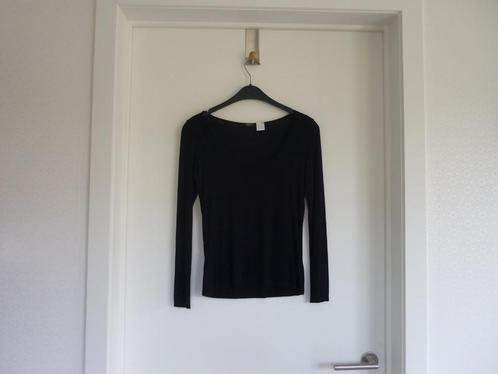 Zwart shirt met lange mouwen van La redoute Maat 36-38, Kleding | Dames, Blouses en Tunieken, Maat 36 (S), Zwart, Ophalen of Verzenden