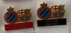 Pin club Brugge barca fc Barcelone 2000 4e la pièce, Collections, Comme neuf, Sport, Enlèvement ou Envoi, Insigne ou Pin's