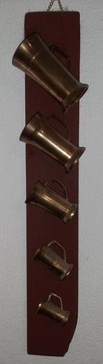 Maatbeker, koper, Ophalen