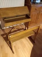 Oud schoolbankje, Ophalen