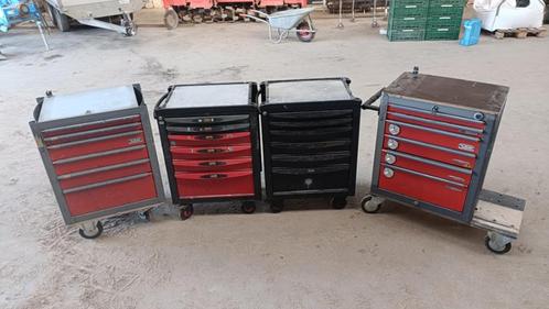 Diverse gereedschapskarren te koop 2/2, Doe-het-zelf en Bouw, Gereedschapskisten, Gebruikt, Ophalen