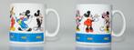 Set 2 koffiemokken Mickey and Minnie Mouse over de jaren, Ophalen of Verzenden, Mickey Mouse, Nieuw, Servies