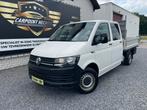 Vw Transporter 2.0 tdi 150 pk DUBBELCABINE laadbak 2017 !, Volkswagen, Navigatiesysteem, Wit, 150 kW
