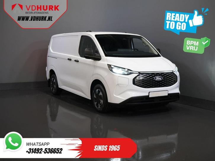 Ford E-Transit Custom Trend 65 kWh 330 km WLTP LED/ Snellade, Auto's, Bestelwagens en Lichte vracht, Bedrijf, ABS, Centrale vergrendeling