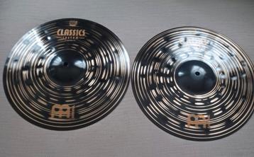 Meinl classics dark custom 14 inch hihat voor drumstel zgst  beschikbaar voor biedingen