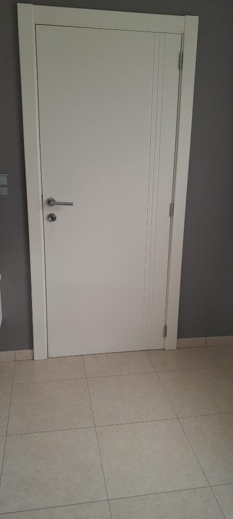 Binnendeur, Doe-het-zelf en Bouw, Deuren en Vliegenramen, Gebruikt, Binnendeur, Minder dan 200 cm, 80 tot 100 cm, Hout, Ophalen