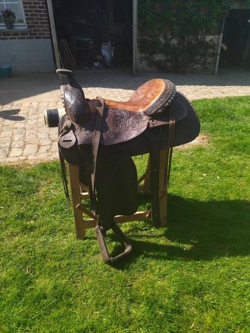 westernzadel, Dieren en Toebehoren, Paarden en Pony's | Zadels, Zo goed als nieuw, Western, Ophalen