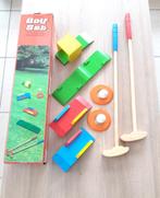 Houten minigolf set, Ophalen of Verzenden, Zo goed als nieuw