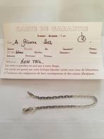 Bracelet en or blanc 18 carat, Handtassen en Accessoires, Armbanden, Ophalen of Verzenden, Zo goed als nieuw, Wit, Goud