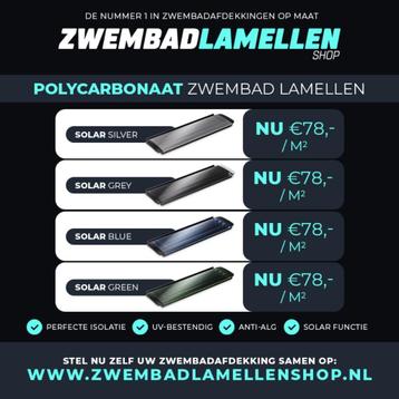 zwembad polycarbonaat solar lamellen goedkoopste benelux beschikbaar voor biedingen