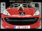 PEUGEOT 207 SW 1.4 ESSENCE ‼️GARANTIE 1 AN CTOK‼️, Auto's, Peugeot, Voorwielaandrijving, Stof, 1360 cc, Zwart