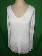 T-shirt met lange mouw maat Large, Vêtements | Femmes, T-shirts, Manches longues, Blanc, Envoi, Taille 42/44 (L)