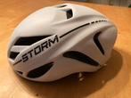 witte fietshelm storm L/XL, Fietsen en Brommers, Ophalen, Nieuw, L, Storm