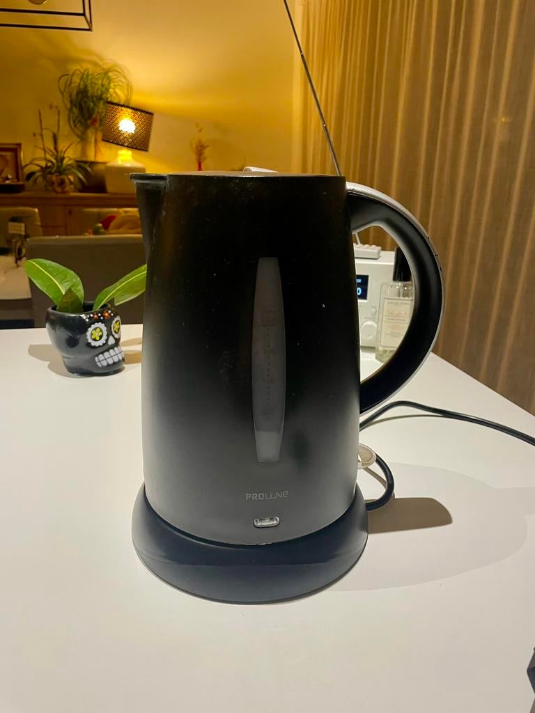 Waterkoker Proline, 1 tot 2 liter, Ophalen, Gebruikt