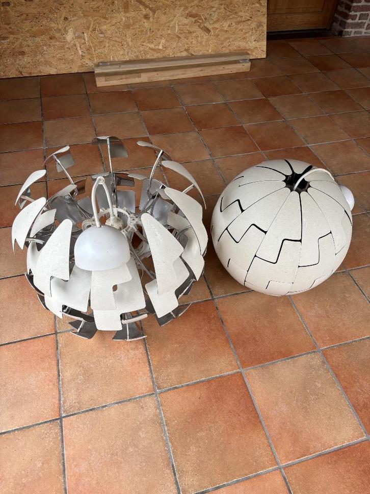 Paar IKEA PS 2014 lampen - Groot model (52cm), Huis en Inrichting, Lampen | Kroonluchters, Gebruikt, Ophalen
