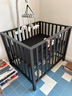 Quax park zwart, Kinderen en Baby's, Ophalen, Zo goed als nieuw, Rechthoekig, In hoogte verstelbaar
