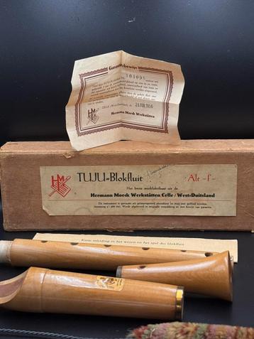 Flûte à bec Tuju, années 1950, Musique & Instruments, Instruments à vent | Flûtes à bec, Enlèvement, Comme neuf