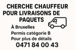 Cherche  Chauffeur logistique