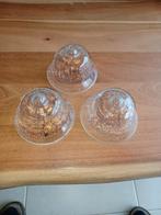 3 glazen klokken, Huis en Inrichting, Woonaccessoires | Stolpen, Ophalen