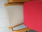 Poang fauteuil Ikea, Maison & Meubles, Chaises, Enlèvement, Utilisé, Rouge, Une