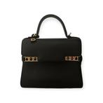 Delvaux luxe zwarte leren handtas – luxe top handel, Handtassen en Accessoires, Ophalen of Verzenden, Nieuw, Zwart, Handtas