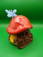 smurfen huisje oranje/rood maison schtroumpf, Verzamelen, Smurfen, Ophalen of Verzenden, Nieuw