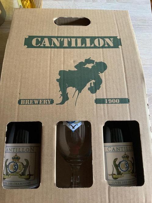 Special edition box cantillon cuvée des champions, Collections, Marques de bière, Neuf, Bouteille(s), Autres marques, Enlèvement