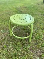 Metalen kinderkruk krukje groen, Huis en Inrichting, Ophalen