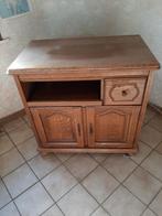 TV KAST IN MASSIEVE EIK, Huis en Inrichting, Ophalen