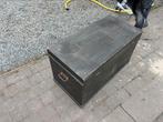 2x Grote houten reiskoffers, Ophalen, Gebruikt, Overige materialen