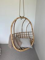 Rotan hangstoel boho vintage, Ophalen, Zo goed als nieuw
