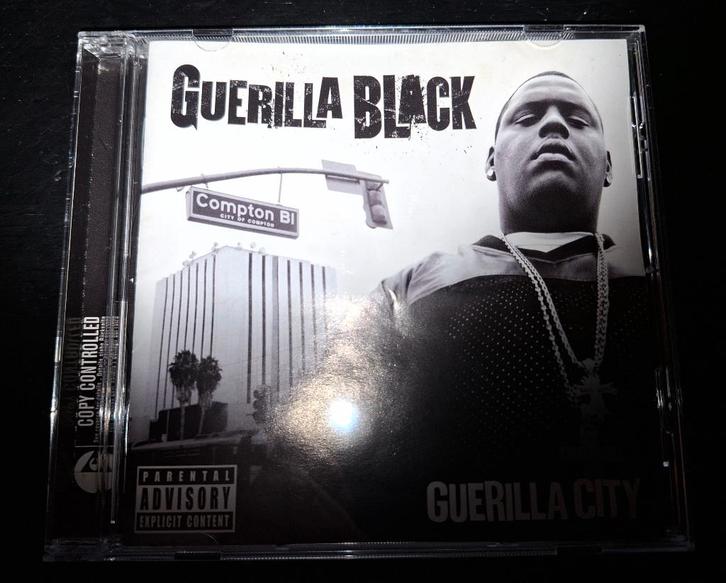 CD Guerilla Black - Guerilla City, CD & DVD, CD | Hip-hop & Rap, Utilisé, 2000 à nos jours, Enlèvement ou Envoi