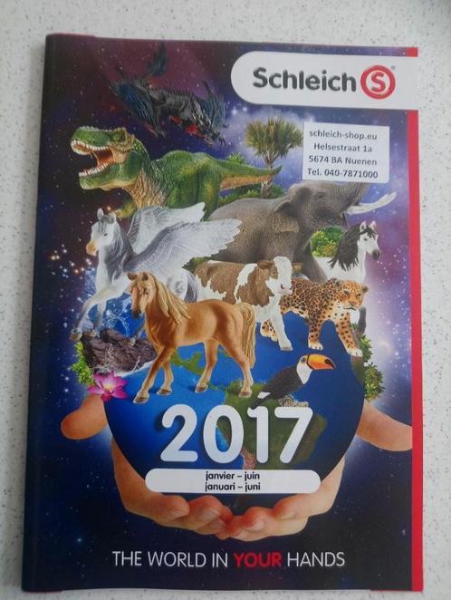Catalogue officiel Schleich 2019 (janvier-juin) schtroumpf, Verzamelen, Smurfen, Zo goed als nieuw, Stripboek, Overige Smurfen