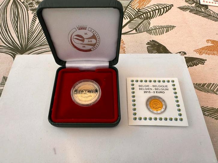 Pièce de 2 euros (année de développement), Timbres & Monnaies, Monnaies | Europe | Monnaies euro, Monnaie en vrac, 2 euros, Belgique