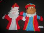 Duo handpoppen Sint & Piet, Ophalen of Verzenden, Zo goed als nieuw