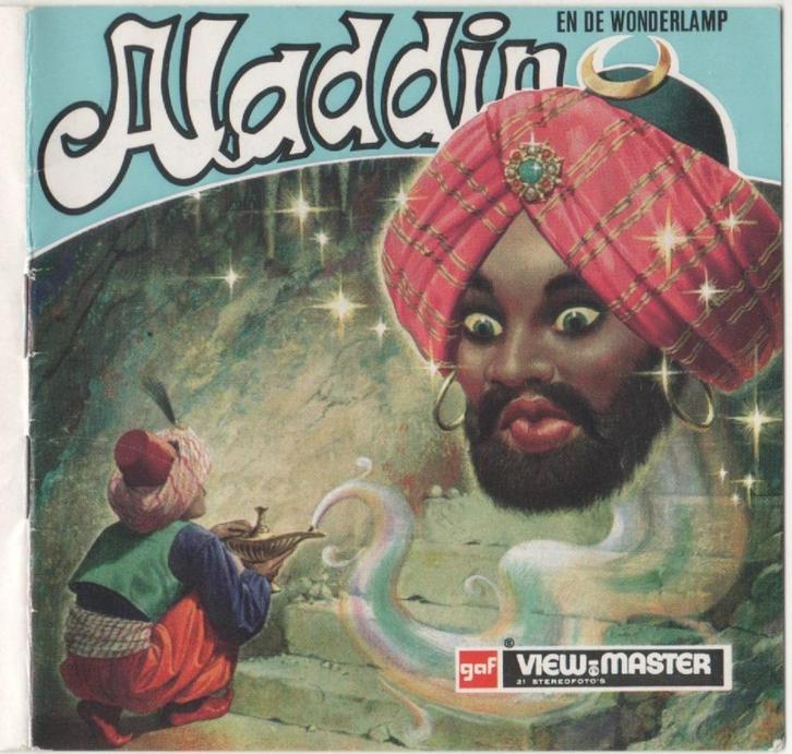 View-master Aladdin en de wonderlamp D 130 NL, Antiek en Kunst, Antiek | Speelgoed, Ophalen of Verzenden