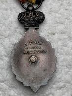 Medaille, Ereteken van de Arbeid, (Voor 1918) + Maker FISH, Ophalen of Verzenden, Overige soorten, Lintje, Medaille of Wings