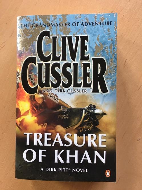 Clive Cussler - Treasure of Khan, Boeken, Taal | Engels, Zo goed als nieuw, Ophalen of Verzenden