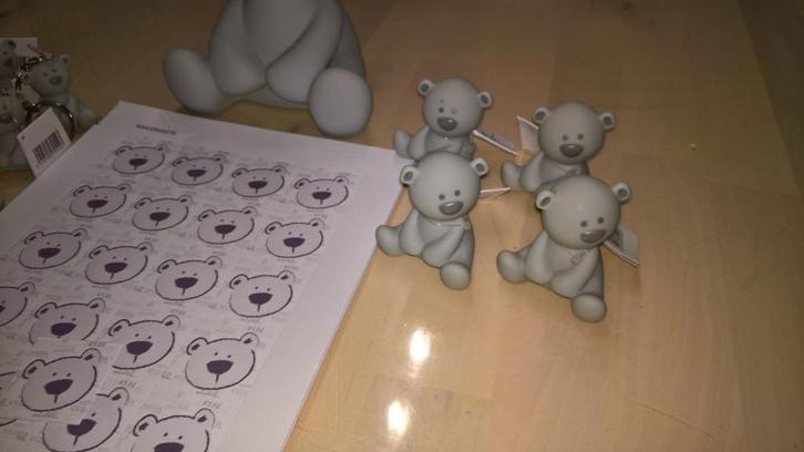 Beertje Stippel grijs collectie UITVERKOOP, Kinderen en Baby's, Kraamcadeaus en Geboorteborden, Nieuw, Kraamcadeau, Ophalen of Verzenden