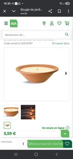 10 stuks Lemongrass Tuinkaars 22 cm, Ophalen of Verzenden, Kaars