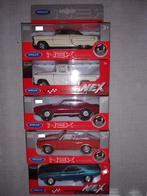 Welly Lot de 6 voitures US Echelle 1/43, Enlèvement ou Envoi, Comme neuf, Voiture, Autres marques