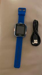 VTech Kidizoom smartwatch blauw, Handtassen en Accessoires, Horloges | Kinderen, Blauw, Ophalen of Verzenden, Zo goed als nieuw