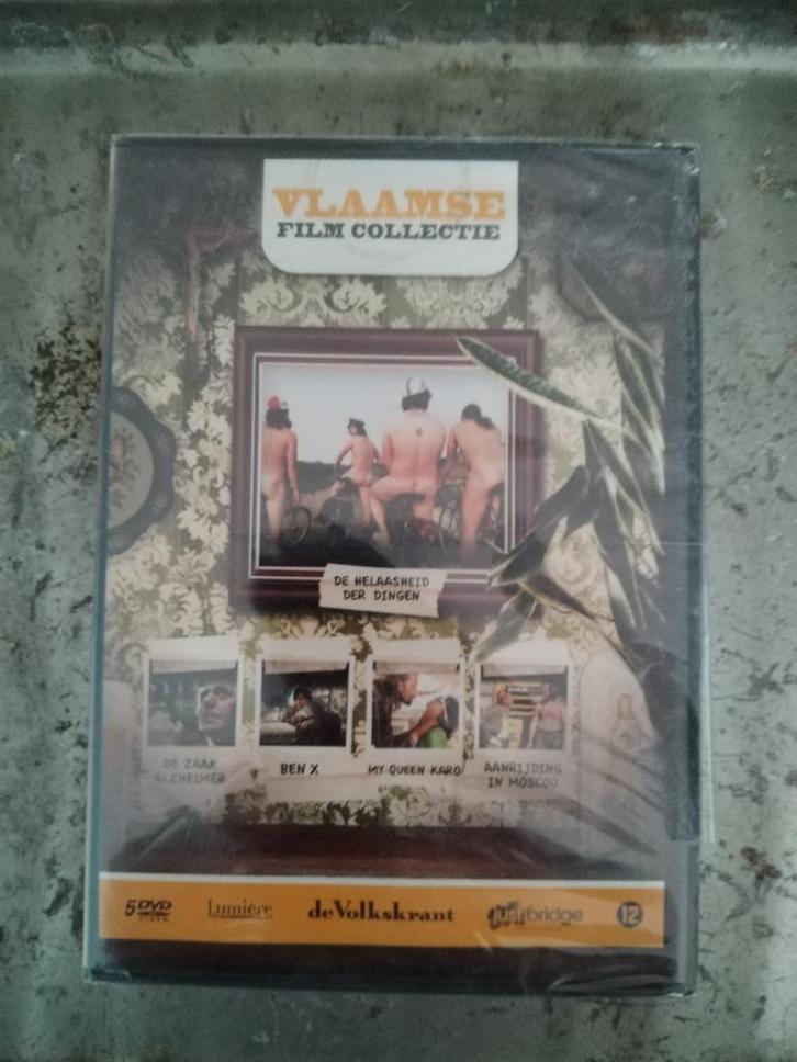 Vlaamse filmcollectie (5 films), Cd's en Dvd's, Dvd's | Drama, Nieuw in verpakking, Drama, Boxset, Vanaf 12 jaar, Verzenden