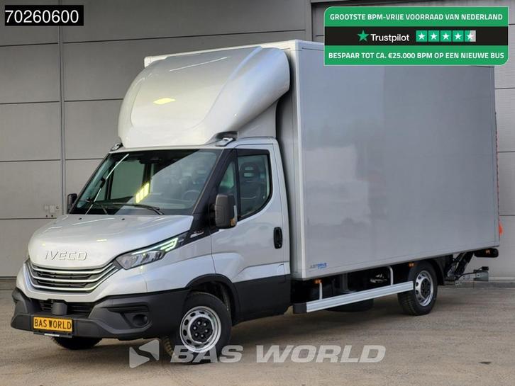 Iveco Daily 35S21 3.0L Automaat Laadklep Zijdeur ACC LED Car, Auto's, Bestelwagens en Lichte vracht, Bedrijf, Te koop, Airconditioning