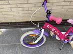 Meisjesfietsje: 4 tot 6 jarige-16 inches (16X1.75), Ophalen, Gebruikt, Handrem