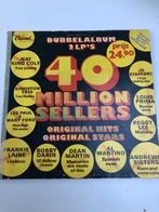 Dubbel LP 40 million Sellers, Ophalen, Gebruikt, Pop