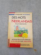 Des mots Néerlandais, Comme neuf, Enseignement secondaire inférieur, Enlèvement ou Envoi, Edition Chantecler
