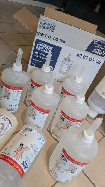 Set d'hygiène Tork - gel mains - distributeur - serviettes, Enlèvement ou Envoi