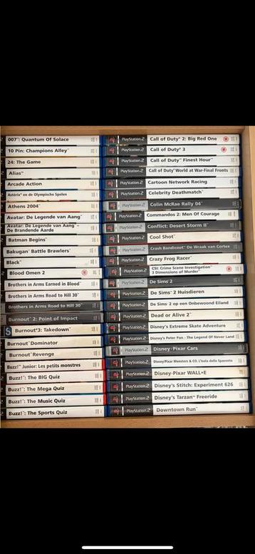 UIT TE KIEZEN: PS2 games allemaal CIB beschikbaar voor biedingen